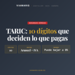 TARIC y arancel en importación: cómo clasificar bien