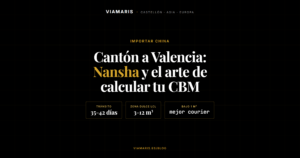 Grupaje Guangzhou Valencia Nansha Huangpu Viamaris