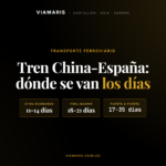 Tiempos de tránsito del tren China-España 2026