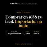 Comprar en 1688 desde España: cómo importarlo sin sorpresas